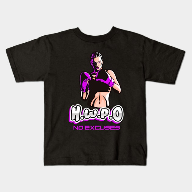 HWPO T-Shirt, Hard Work Pays Off Shirt, Cute Gym Shirt, Workout Tee, Funny Workout tshirt, Fitness Shirt, Workout Shirts for Women, Gym Tee Kids T-Shirt by Outrageous Tees